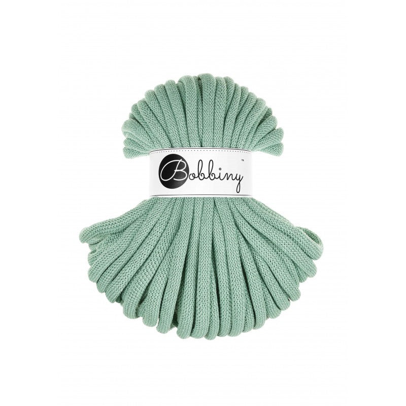 BOBBINY - COTON TRESSÉ JUMBO 9MM (30M) - ALOE