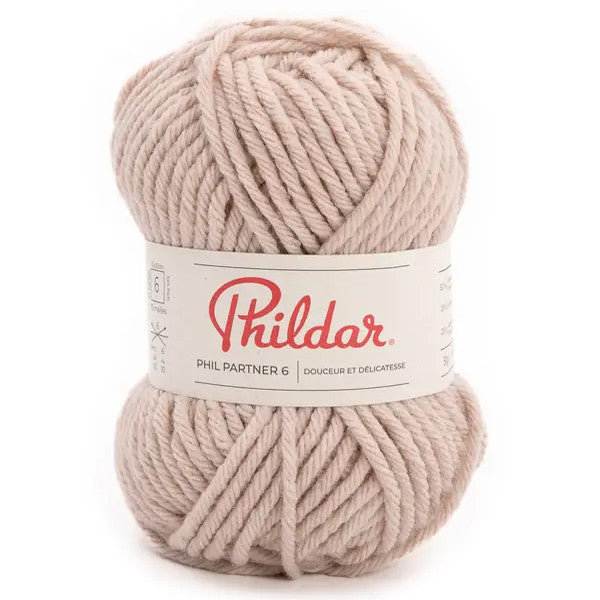 PHILDAR - PHIL PARTNER 6 - beige rose