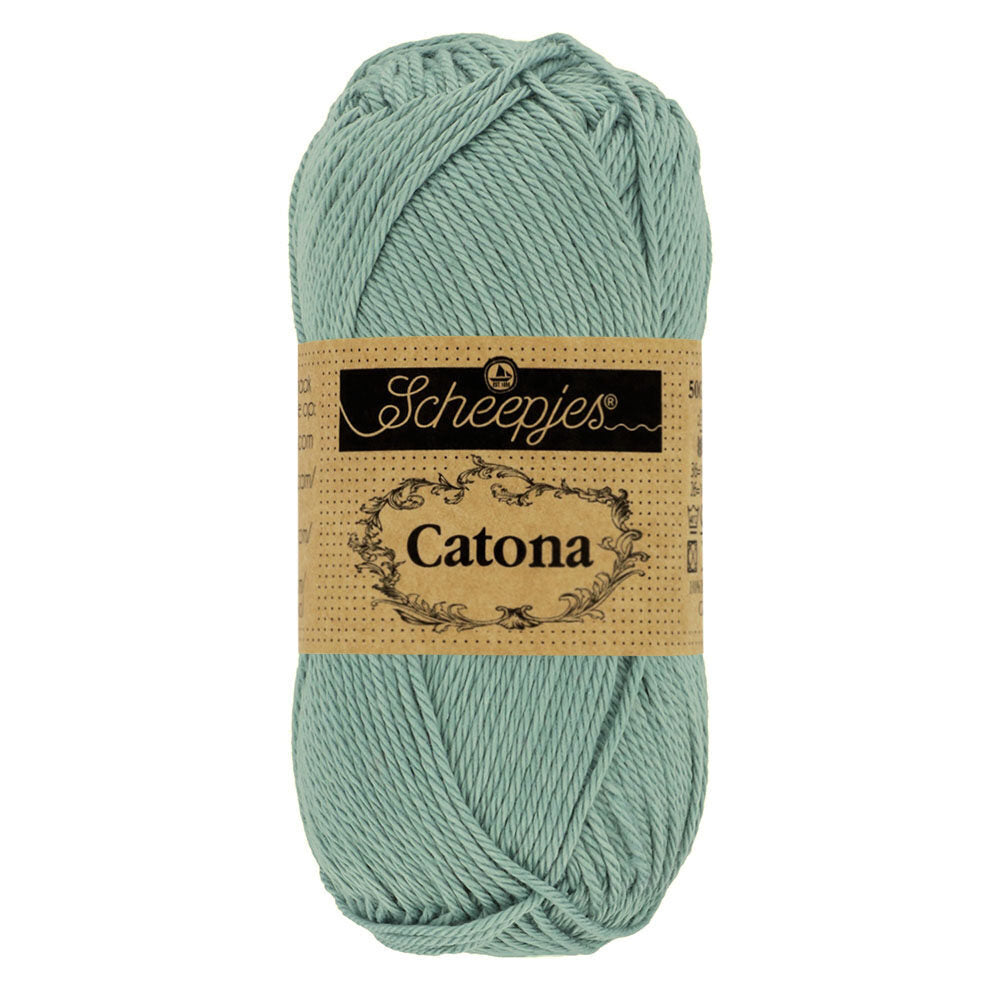 Scheepjes - Coton mercerisé Catona - 528 Silver Blue