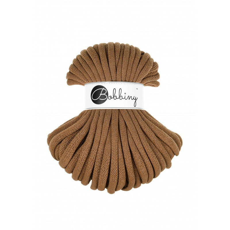 BOBBINY - COTON TRESSÉ JUMBO 9MM (30M) - CARAMEL