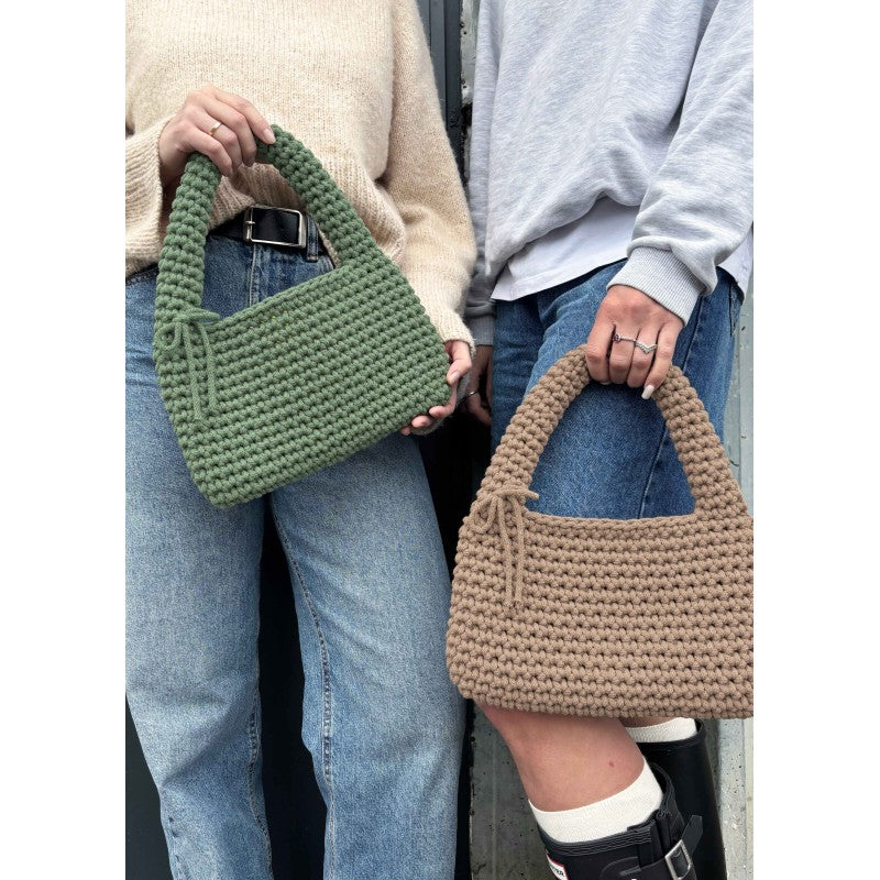 Kit Crochet Bobbiny : le Sac CHLOE en Bobbiny Classic 4mm - Facile