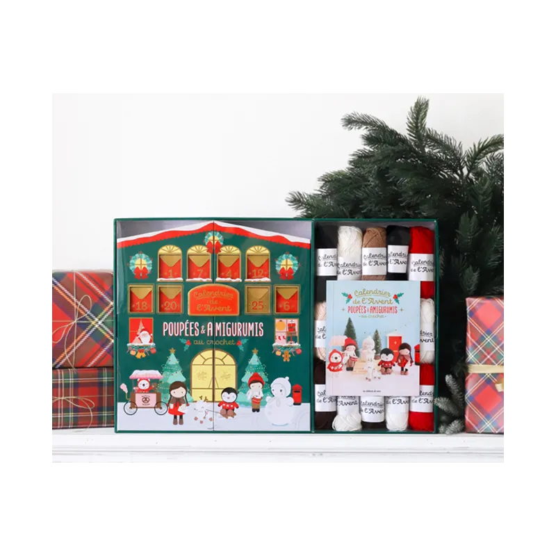 Les Editions de Saxe : Calendrier de L'Avent - Poupées et Amigurumis au Crochet