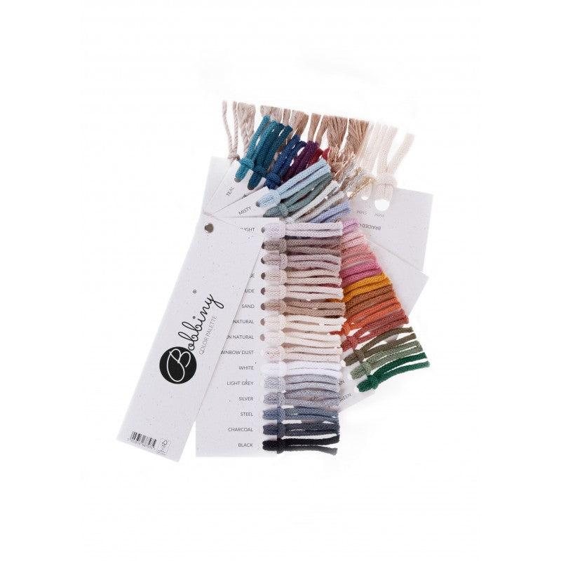 Bobbiny : Nuancier Eventail Palette d'Echantillons Coton à Compléter