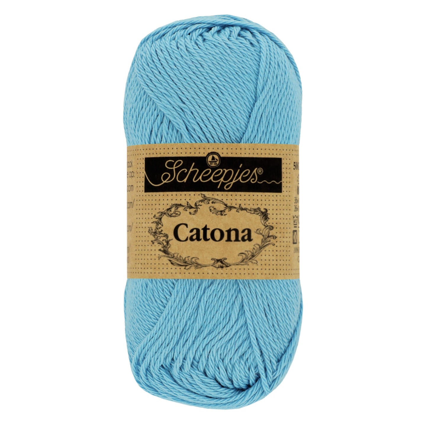 Scheepjes - Coton mercerisé Catona - 510 Sky Blue