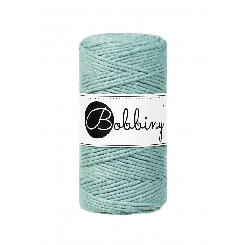 BOBBINY - COTON PEIGNÉ 3MM (ÉDITION LIMITÉE) - DUCK EGG BLUE