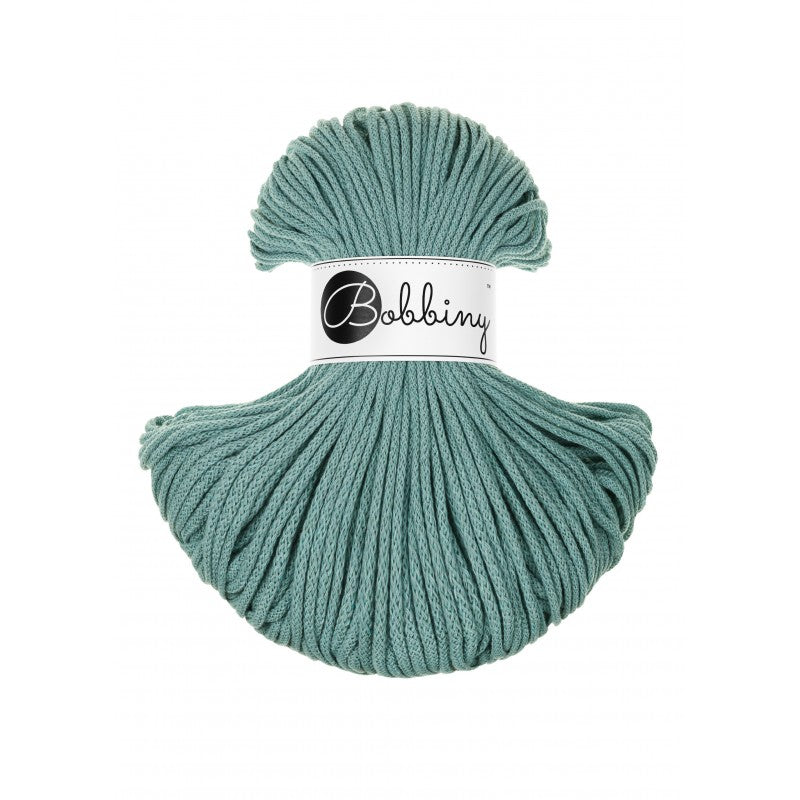 BOBBINY - COTON TRESSÉ JUNIOR 3MM (ÉDITION LIMITÉE) - DUCK EGG BLUE