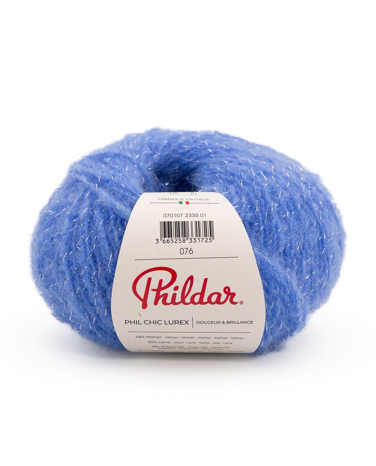 PHILDAR - PHIL CHIC LUREX - faience