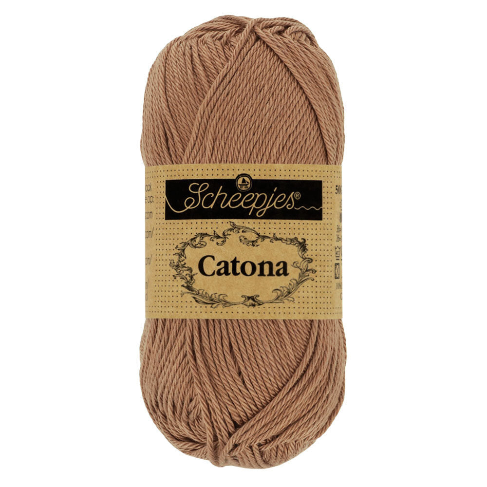 Scheepjes - Coton mercerisé Catona - 503 Hazelnut