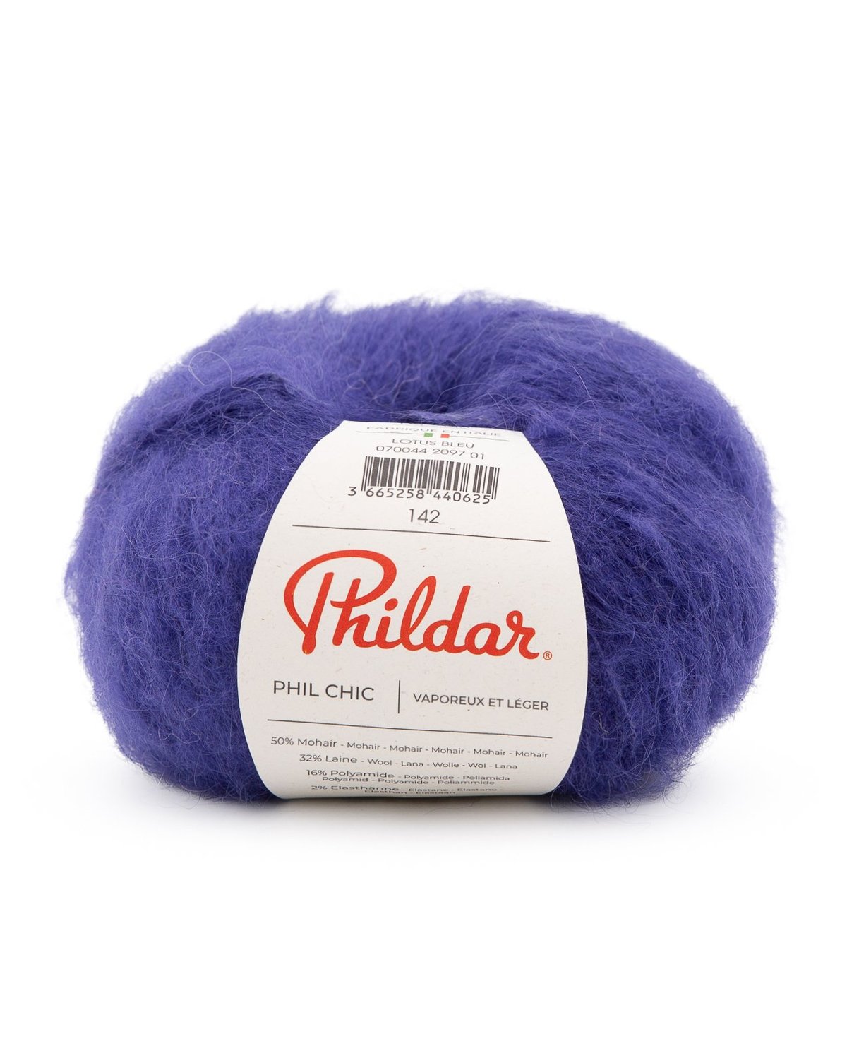 PHILDAR - PHIL CHIC - lotus bleu