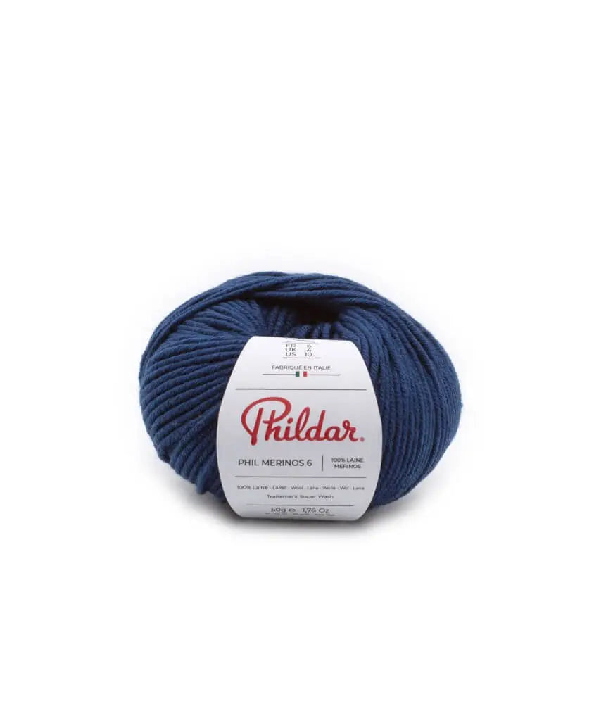 PHILDAR - PHIL MERINOS 6 - Marine