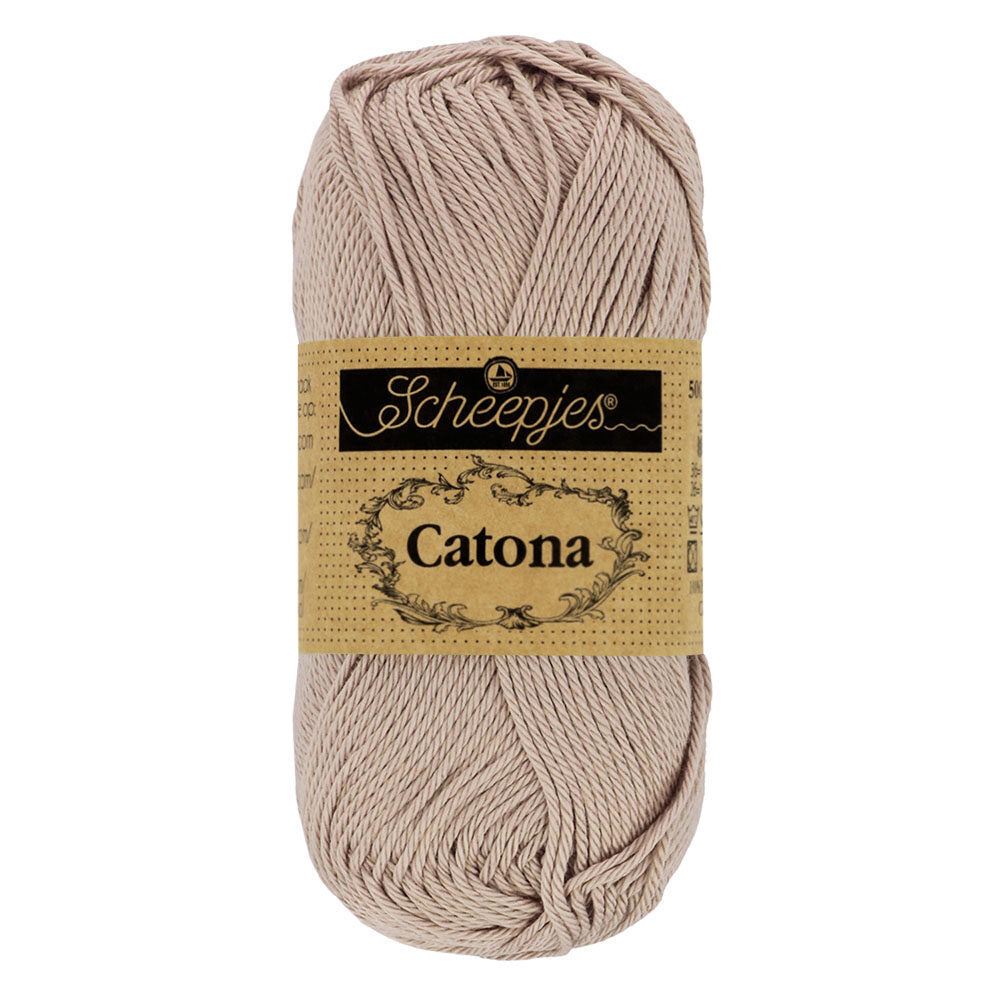 Scheepjes - Coton mercerisé Catona - 406 Soft Beige
