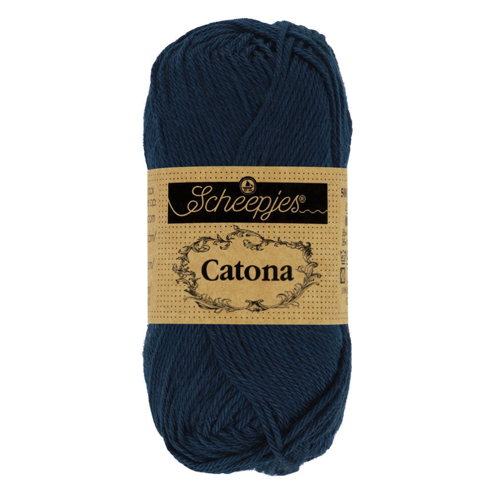 Scheepjes - Coton mercerisé Catona - 124 Ultramarine