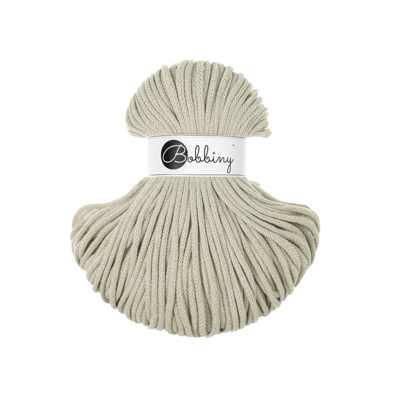 BOBBINY - COTON TRESSÉ PREMIUM 5MM (100M) -PALE OLIVE - EDITION LIMITEE