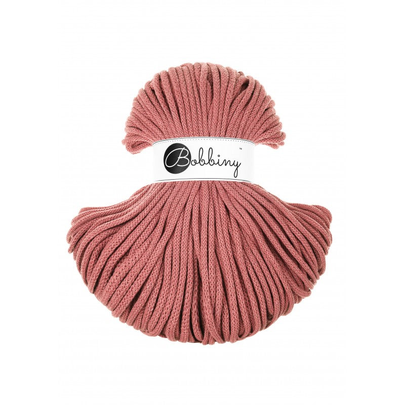 BOBBINY - COTON TRESSÉ PREMIUM 5MM (100M) (ÉDITION LIMITÉE) - PEONY