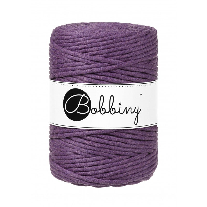 BOBBINY - COTON PEIGNÉ 5MM - VIOLET