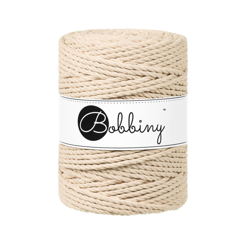 BOBBINY - COTON CÂBLÉ 3PLY 5MM - WARM BEIGE