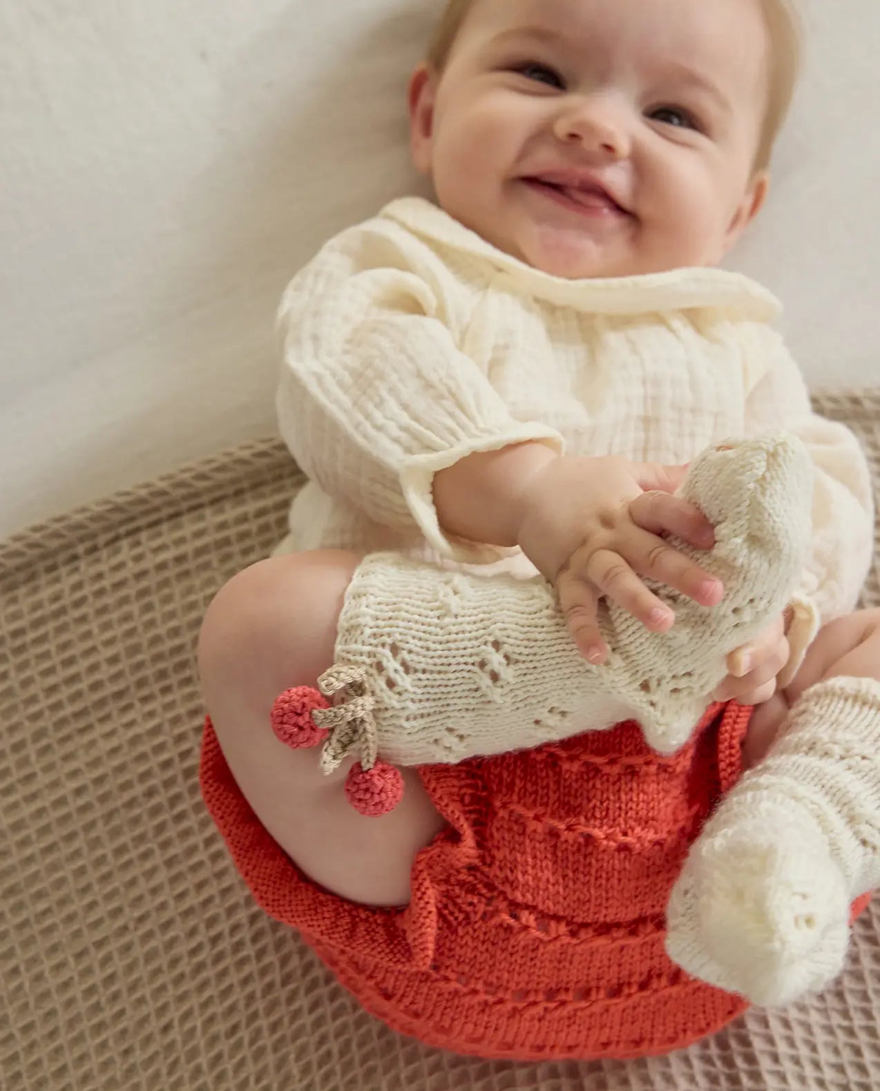 Catalogo Phildar N.212 Layette Primavera Estate 22 - 19 Modelli A Maglia Da 0 A 18 Mesi, In Francese