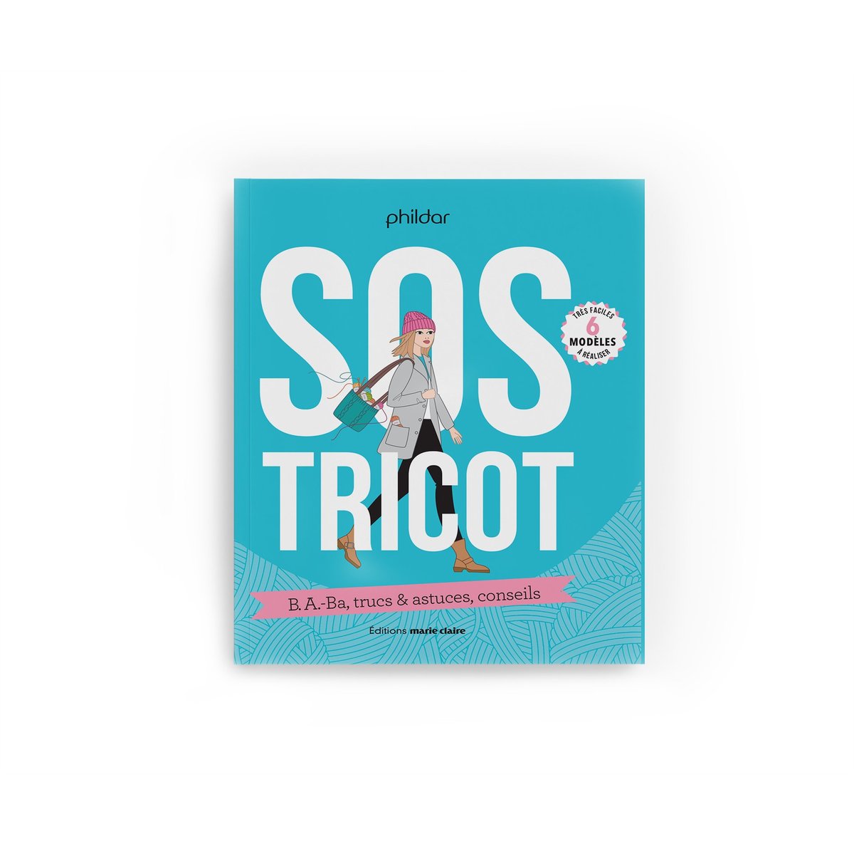 PHILDAR Editions Marie Claire : Livre SOS Tricot N°857 : 6 modèles à réaliser