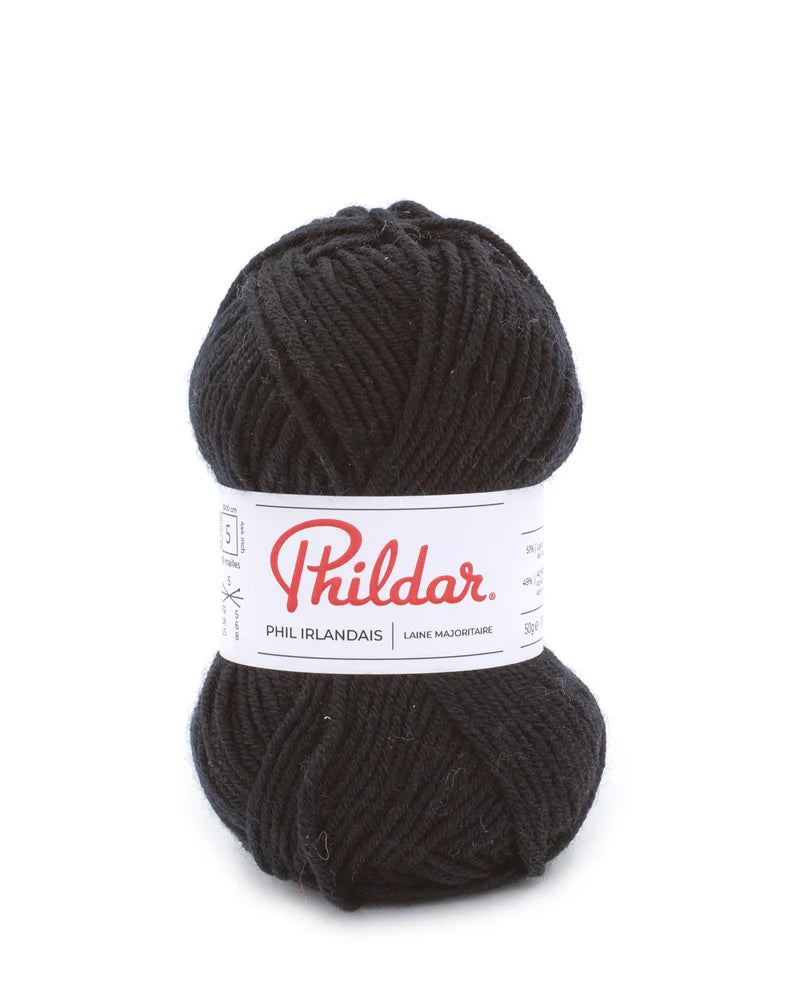 PHILDAR - PHIL IRLANDAIS - NOIR