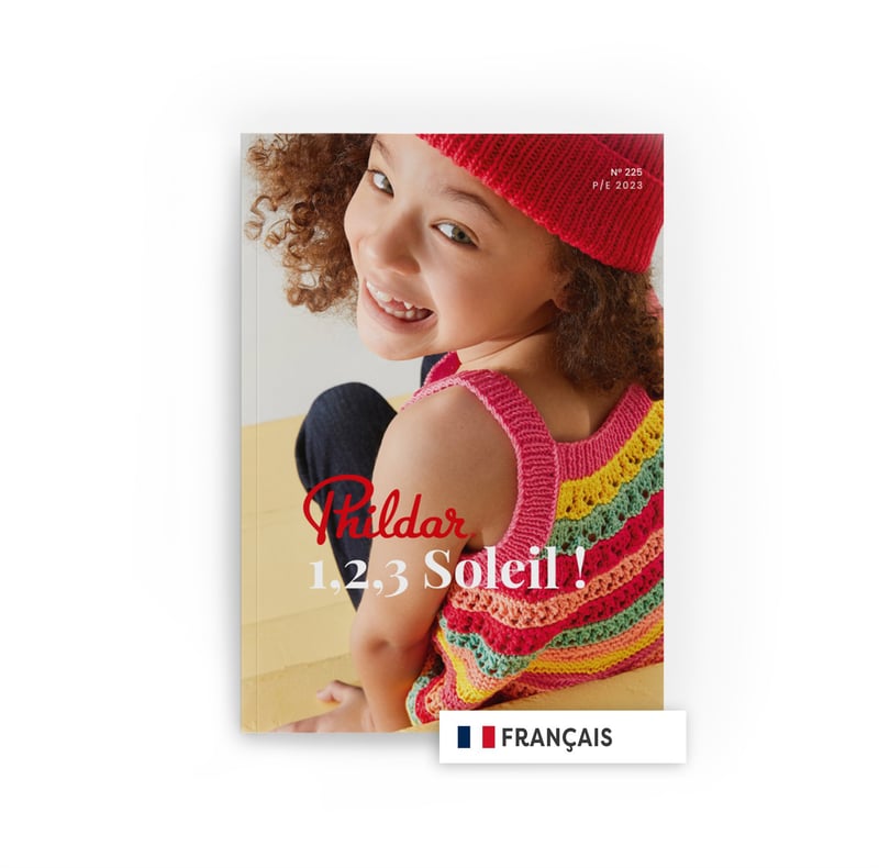 PHILDAR : CATALOGUE PDF N°225 123 Soleil Enfant Printemps - Été 2023