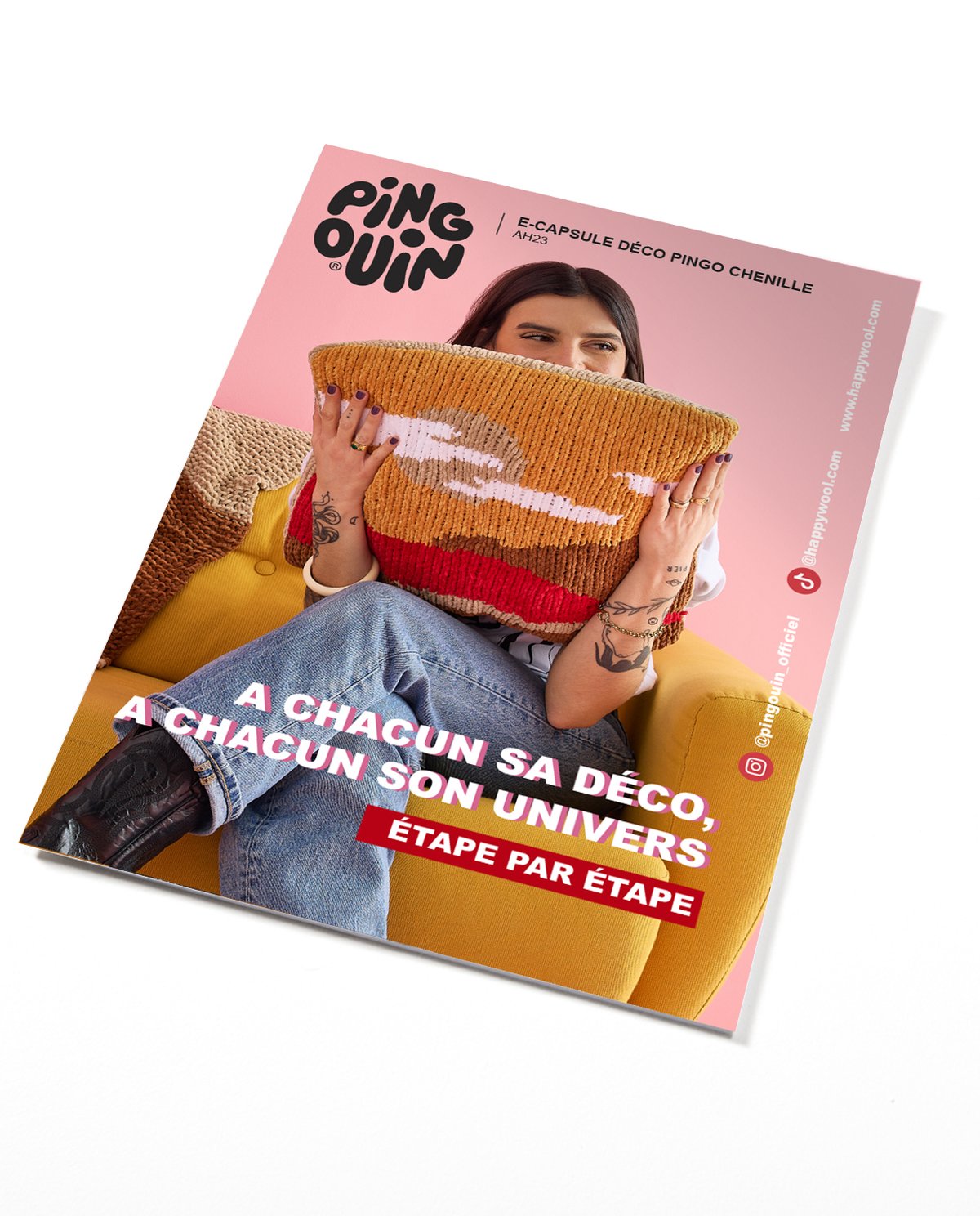 PINGOUIN : CATALOGUE PDF CROCHET - A CHACUN SA DECO A/H 2023