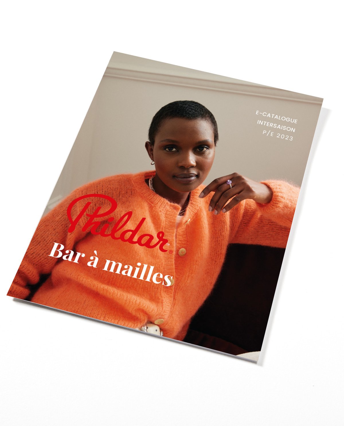 PHILDAR : CATALOGUE PDF TRICOT FEMME BAR A MAILLES - 7 MODELES P/E 2023