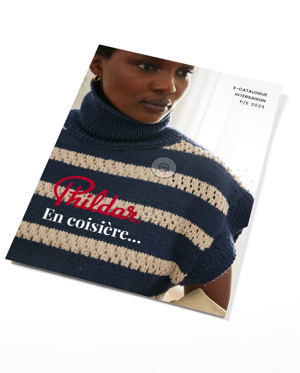 PHILDAR : CATALOGUE PDF TRICOT CROCHET FEMME CROISIERE - 7 MODELES P/E 2023