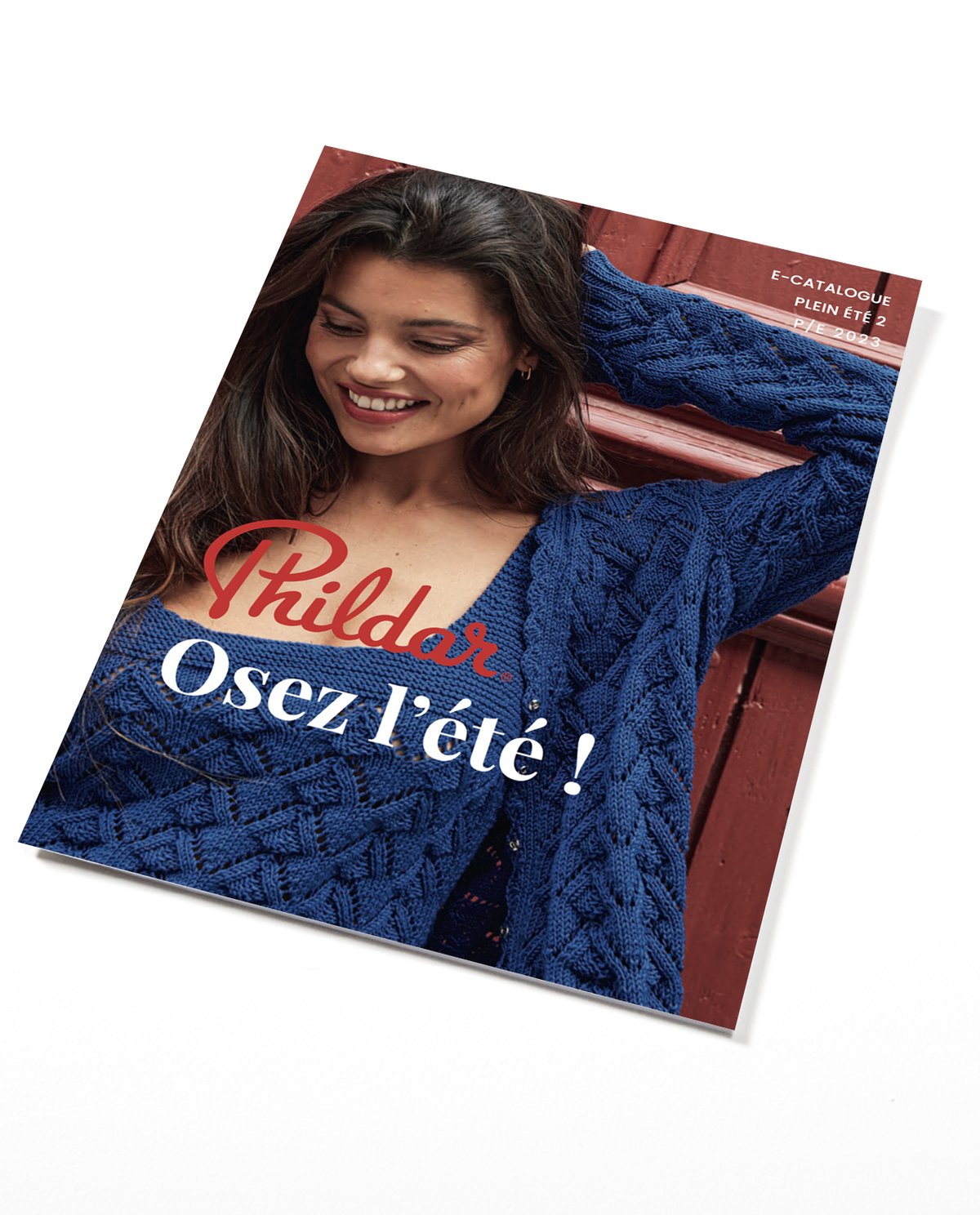 PHILDAR : CATALOGUE PDF TRICOT FEMME OSEZ L'ETE - 27 MODELES P/E 2023