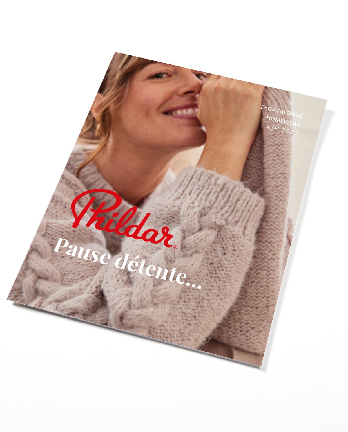 PHILDAR : CATALOGUE TRICOT PDF PAUSE DETENTE HOMEWEAR - 10 MODELES A/H 2023