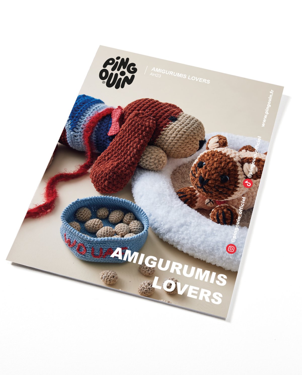 PINGOUIN : CATALOGUE PDF CROCHET - AMIGURUMIS LOVERS A/H 2023