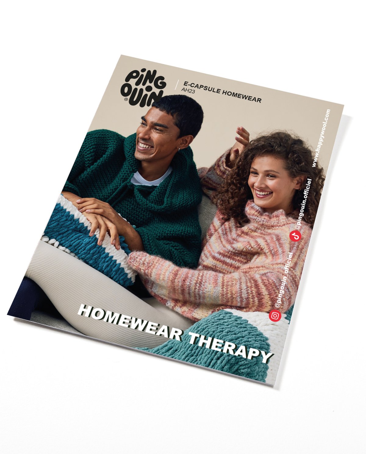PINGOUIN : Magazine Pdf Tricot: Homewear Therapy A/H 2023