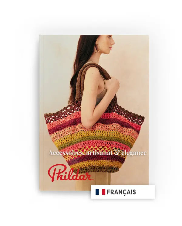 PHILDAR : CATALOGUE ACCESSOIRES FEMME N°260 - 12 MODELES P/E 2025