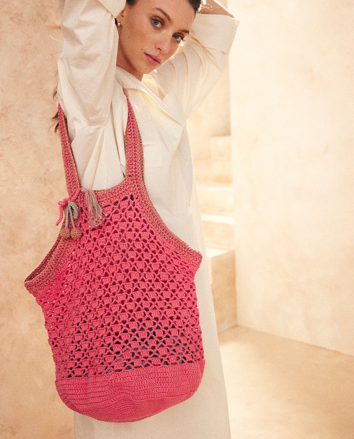 Patron crochet pdf Phildar : Modèle Sac JOY - Niveau Intermédiaire