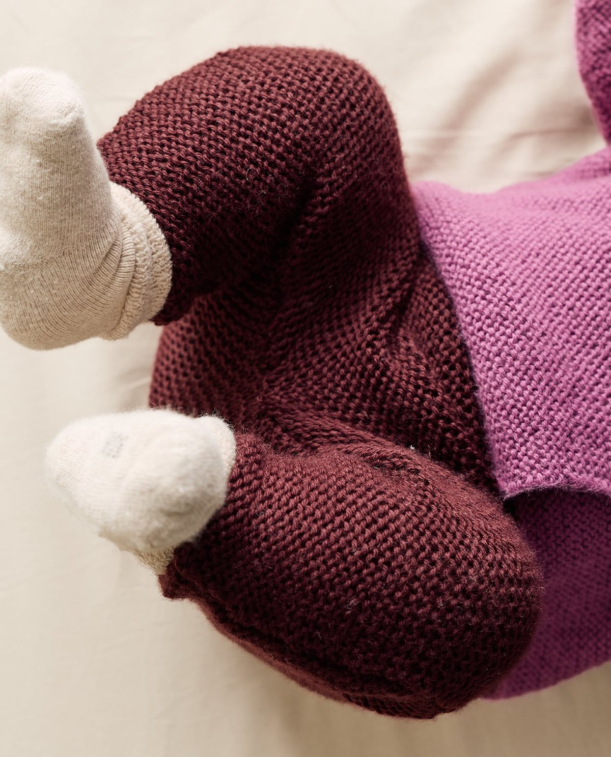 Patron pdf tricot Phildar : Modèle Layette Bébé Le pantalon EDGAR en Phil Cachemire Coton Intermédiaire
