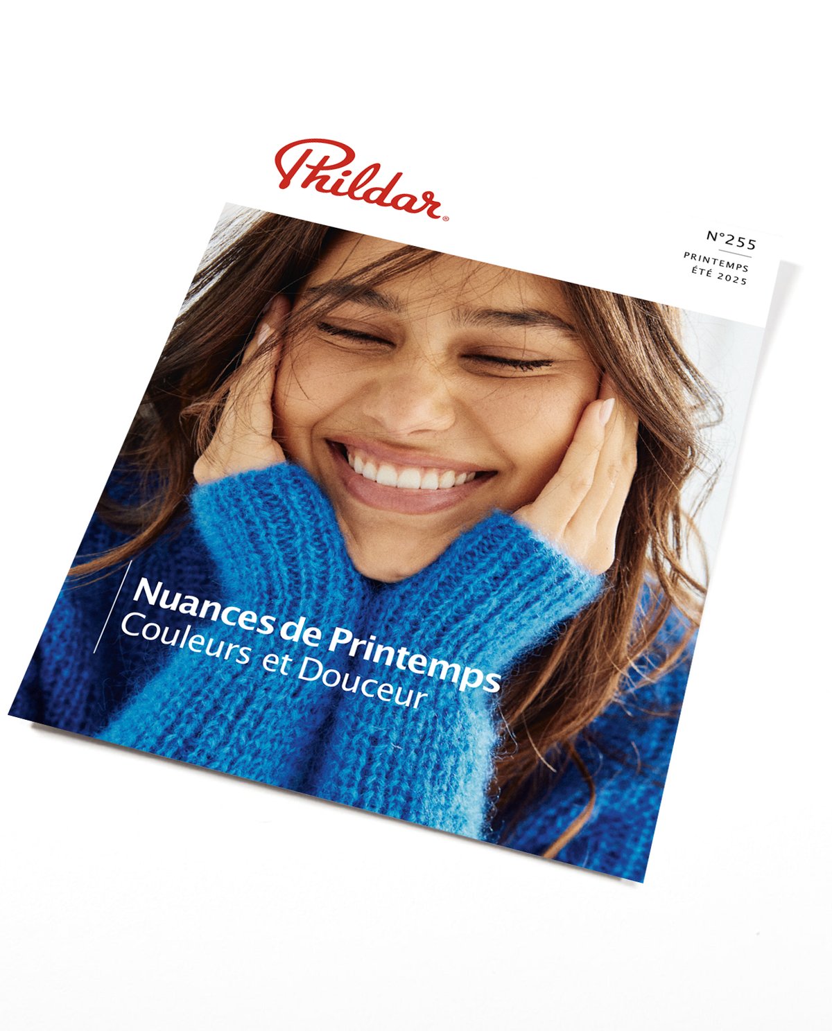 PHILDAR : CATALOGUE PDF TRICOT FEMME N°255 - 22 MODELES NUANCES DE PRINTEMPS ETE 2025