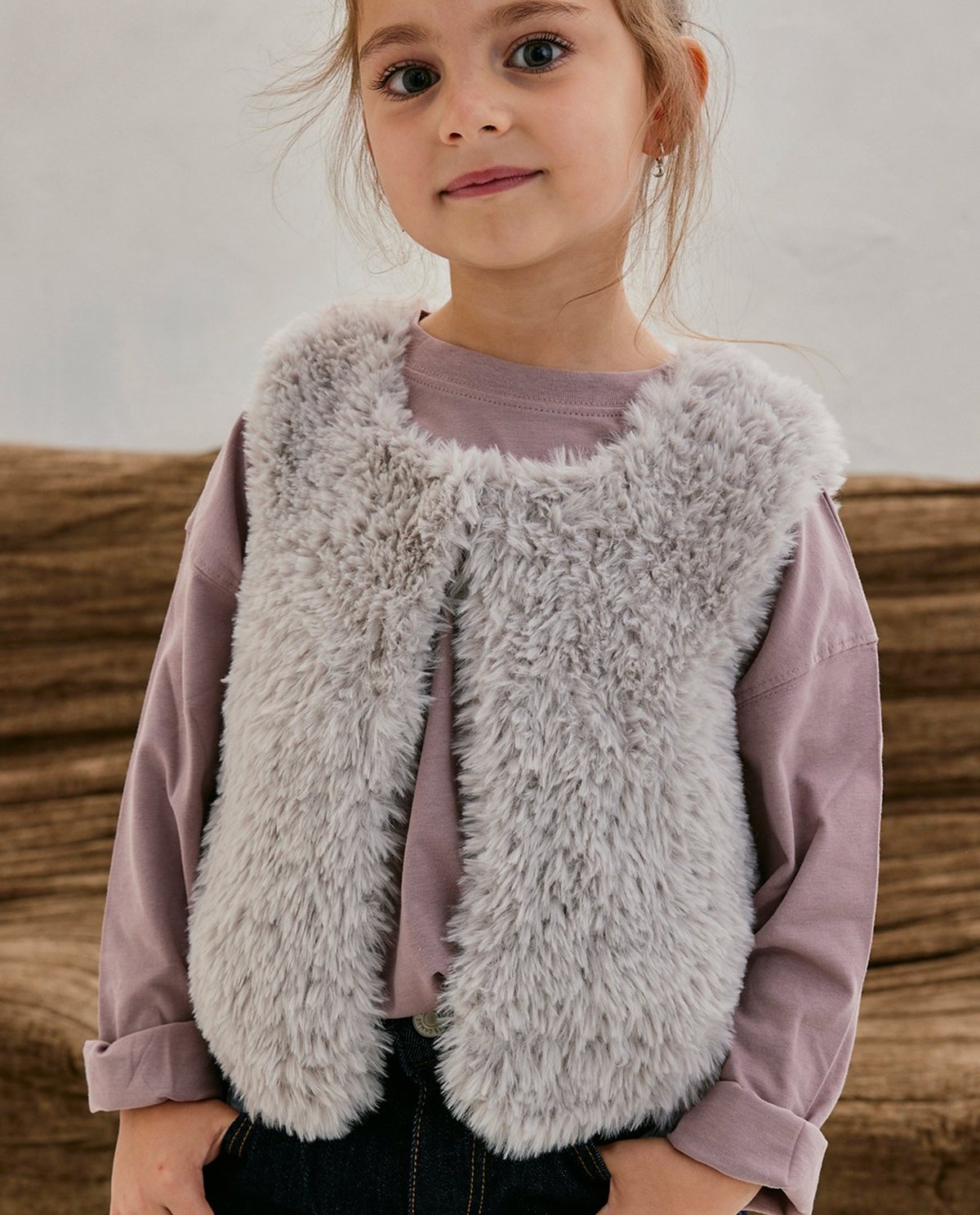 Patron PDF Tricot Phildar : Gilet de berger Esmée - Niveau Facile