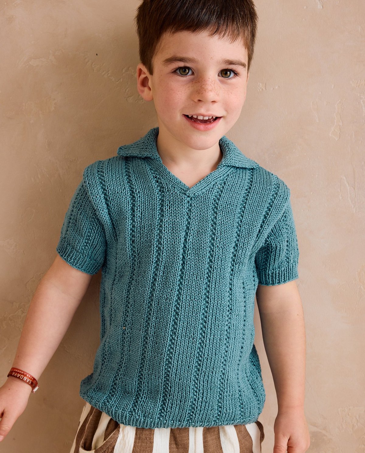 Patron pdf tricot Phildar : Modèle Enfant Pull Filipe
