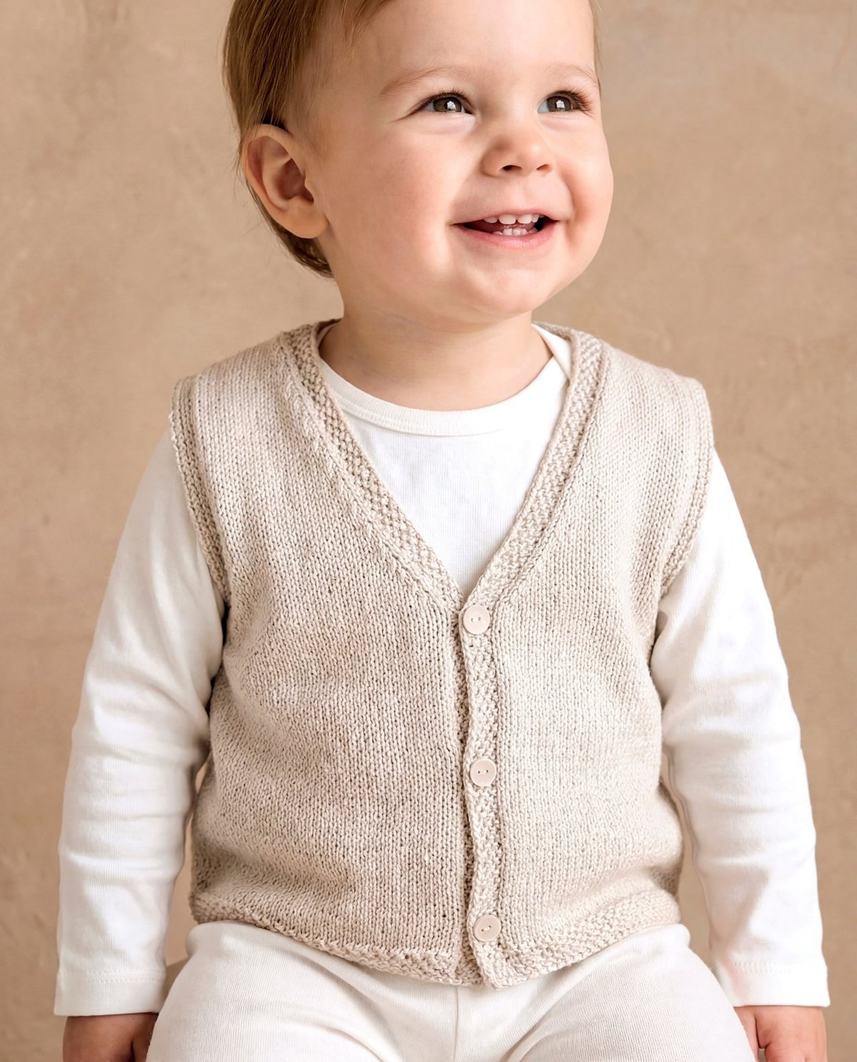 Patron pdf tricot Phildar : Modèle Enfant Gilet Firmin