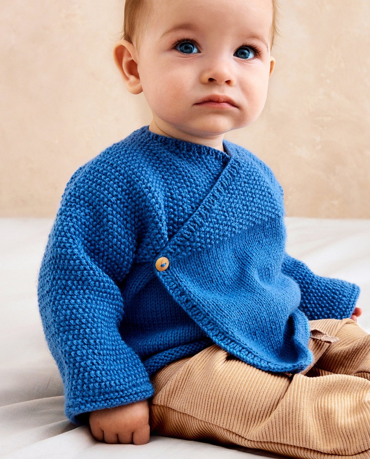 Patron pdf tricot Phildar : Modèle Layette Bébé Brassière Eloi