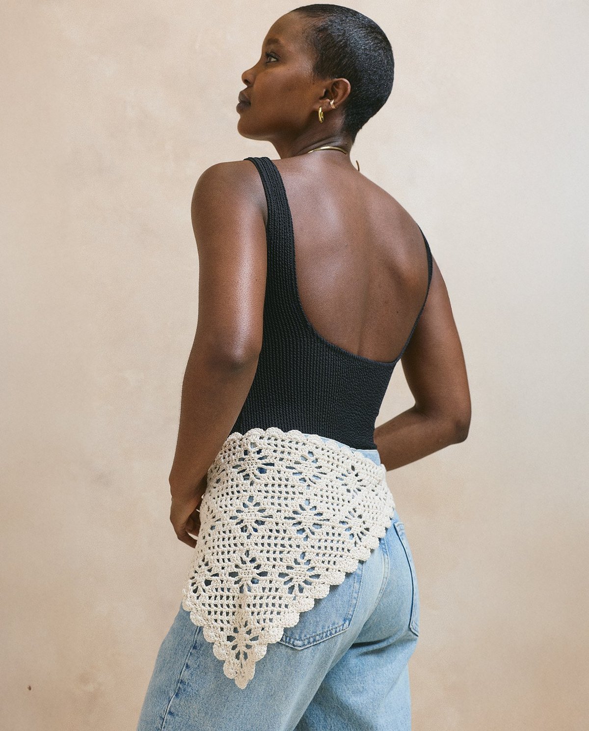 Patron PDF Crochet Phildar : le foulard Judith