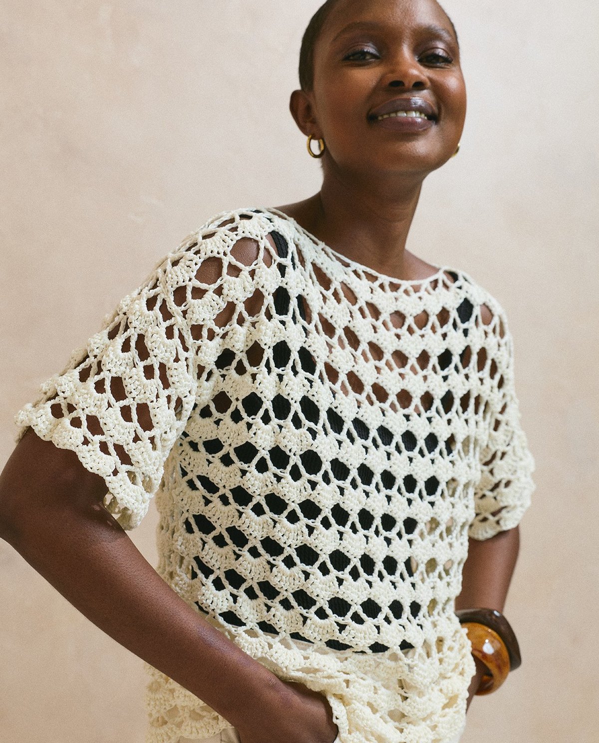 Patron PDF Crochet Phildar : le pull femme Iris