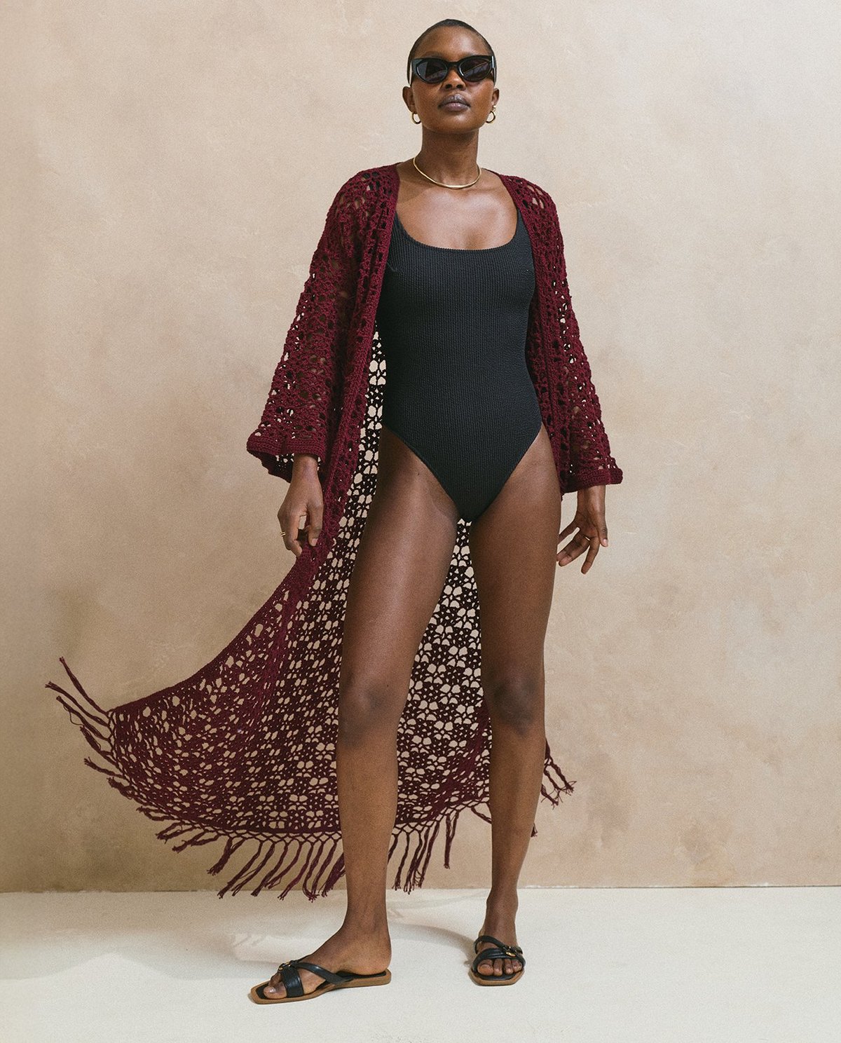 Patron PDF Crochet Phildar : le Gilet Long Femme Honoré