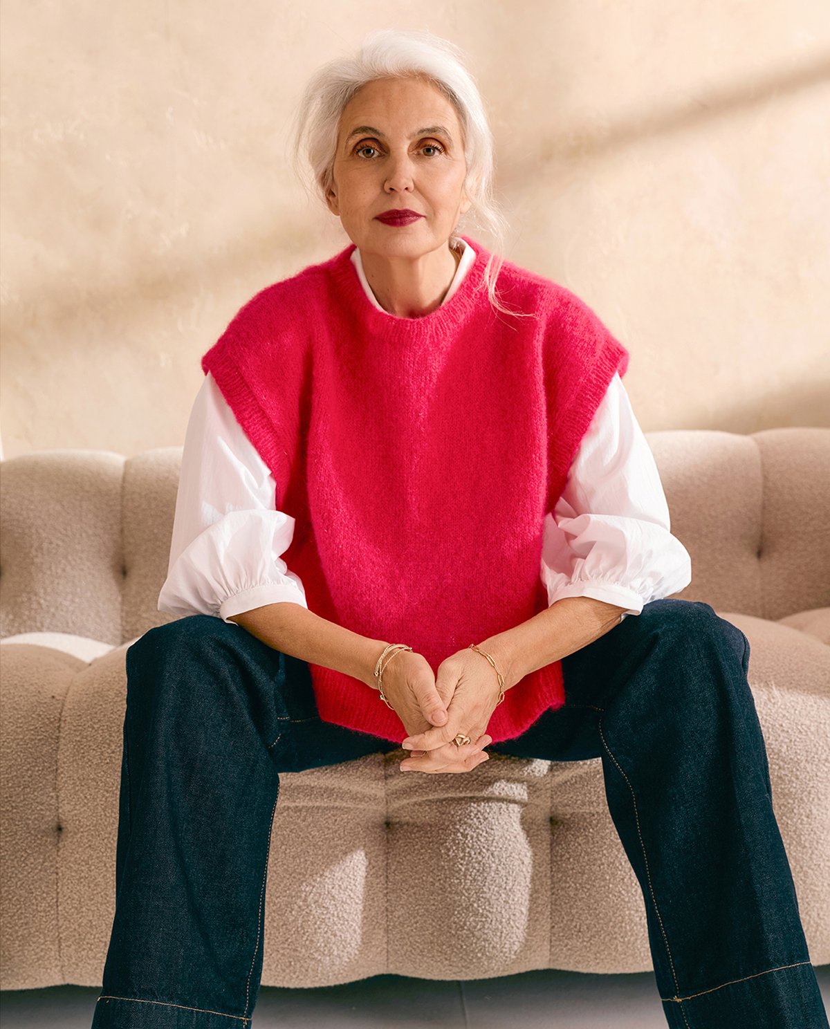 Patron PDF Tricot Phildar : Modèle Plastron QUINCY en phil Chic - Facile