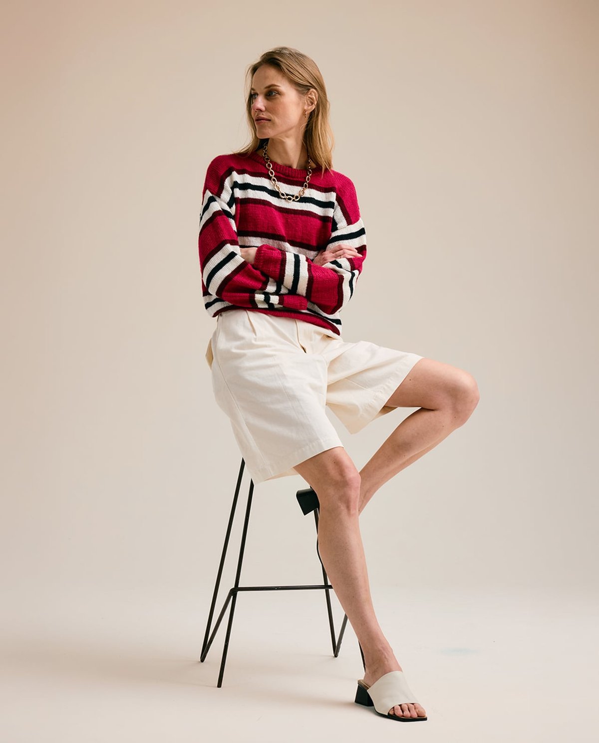 Patron PDF Tricot Phildar : Modèle Pull RYM en phil mérinos 3.5 - Facile