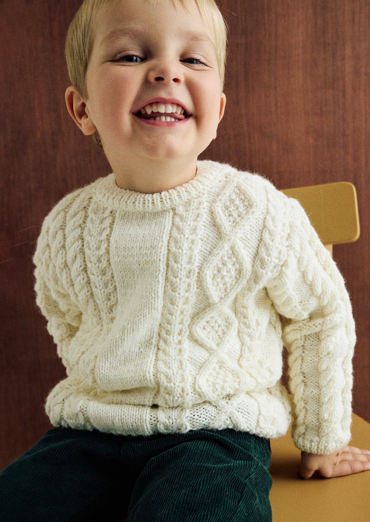 Patron pdf tricot Phildar : Modèle Enfant Le Pull SOREN en Phil Imaginaire 6 Expert