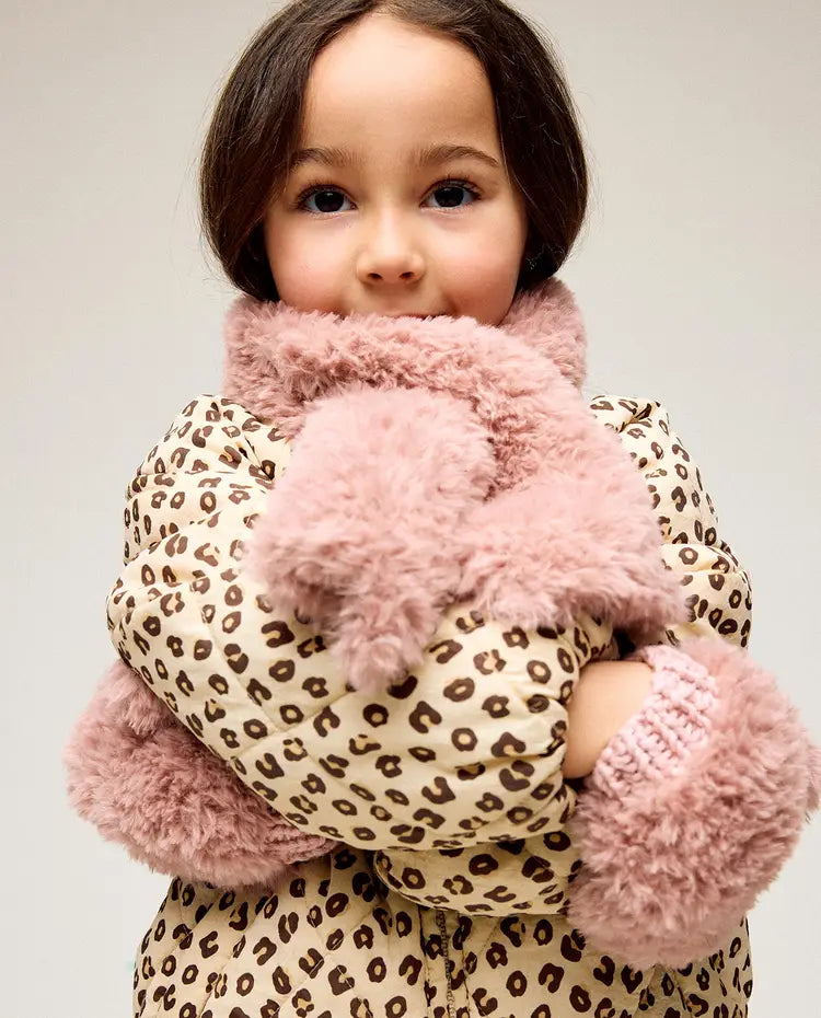 Patron PDF Tricot Phildar : Modèle enfant écharpe + mouffles WILLOW - Intermédiaire