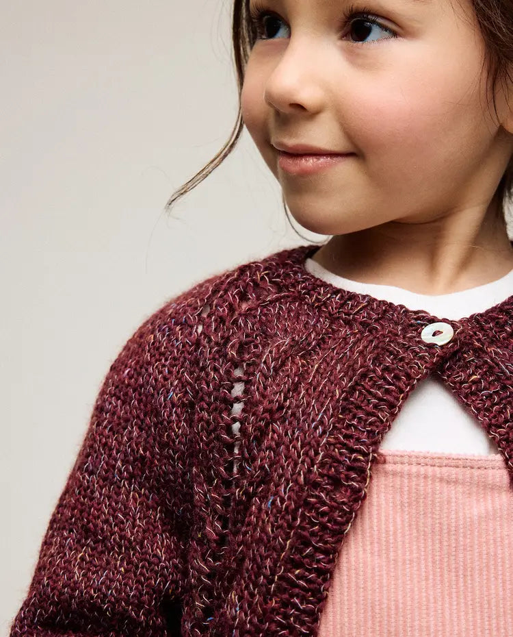 Patron PDF Tricot Phildar : Modèle enfant gilet WALLY en phil Iris - Intermédiaire