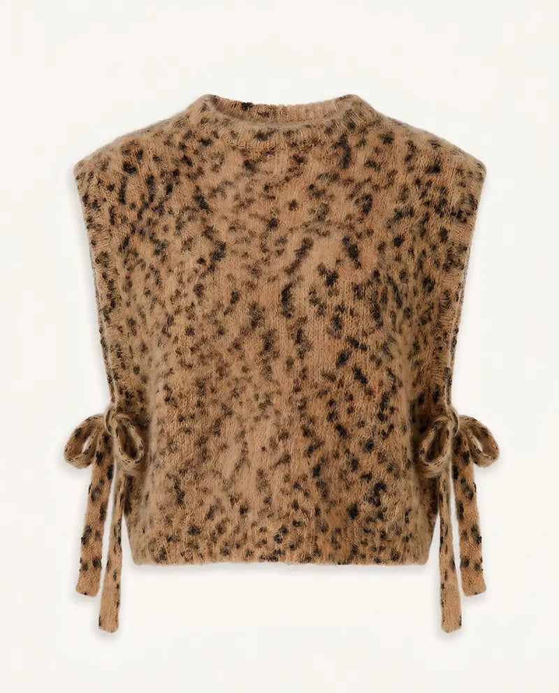 Kit Tricot Phildar : Modèle Plastron QUINCY en phil Chic Léo - Facile