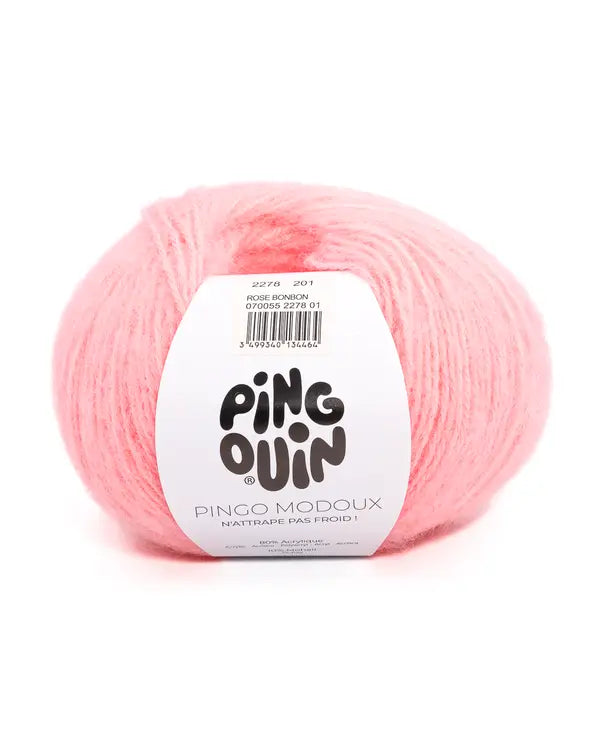 PINGOUIN - PINGO MODOUX - ROSE BONBON