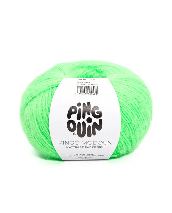 PINGOUIN - PINGO MODOUX - VERT FLUO